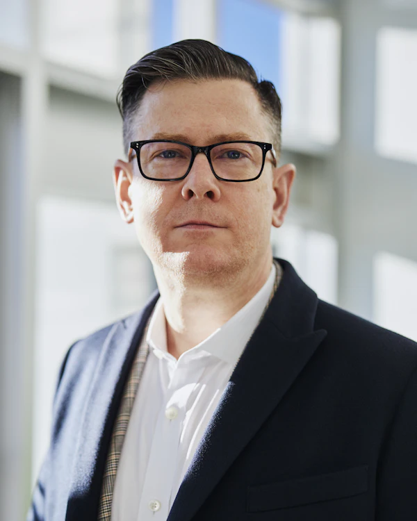 Portrait of Daniel Marlow, founding partner